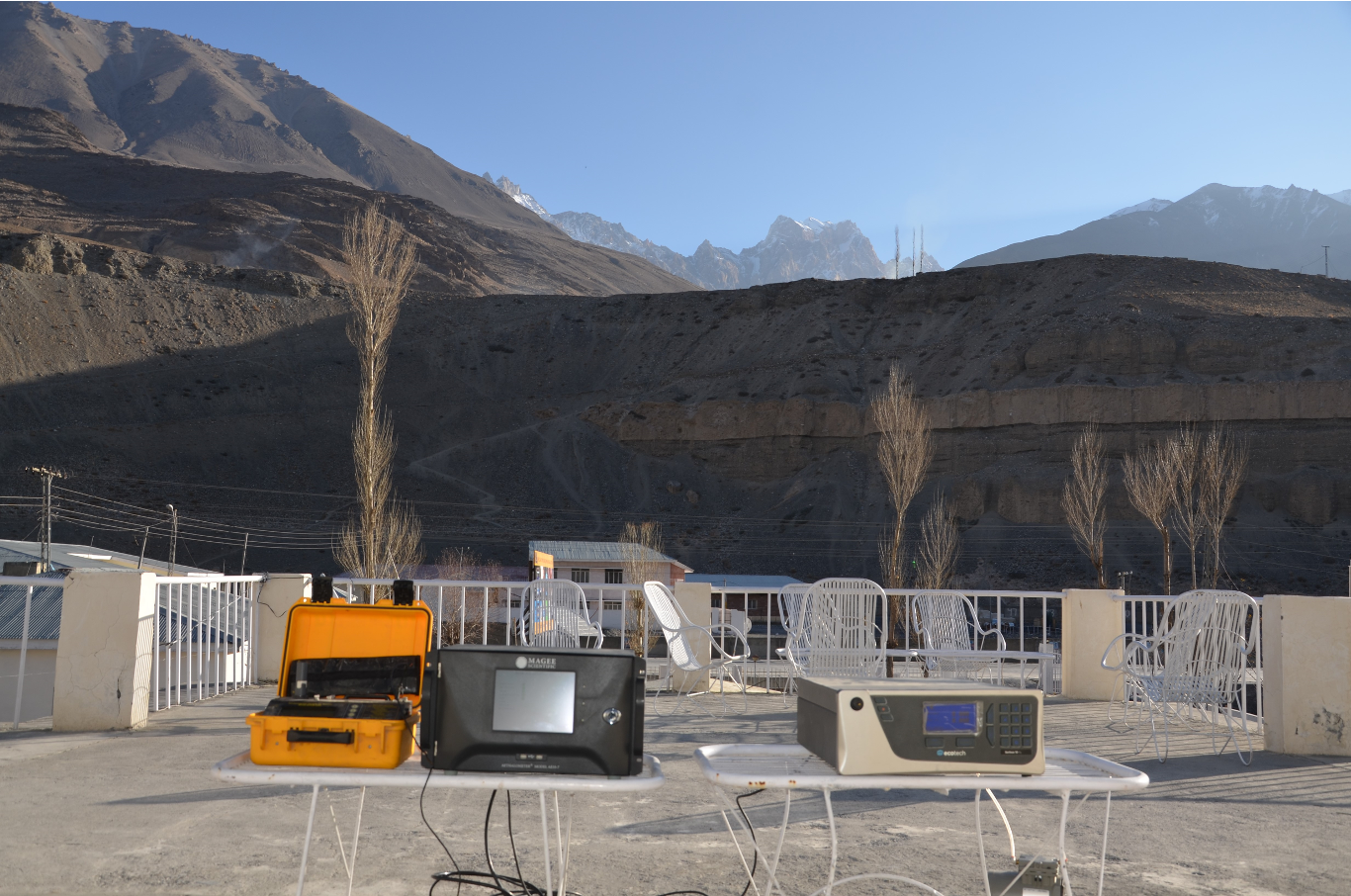Ground-based Monitoring in Mountainous Region